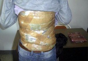 5 kilo eroinle yakalandı